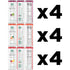 3 Pack 12 (Pack 12) Starbucks Refreshers, Flavor Variety (Peach,Cherry, Stw Lmd), Ounce Sleek Cans