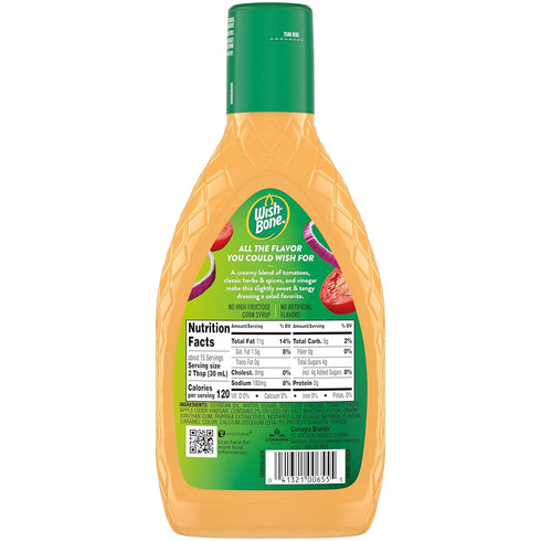 Wish-Bone 15 OZ Creamy French Salad Dressing, FL