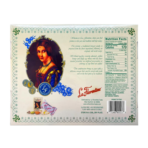 La Florentine 7.62 Pistachio Torrone, Ounce