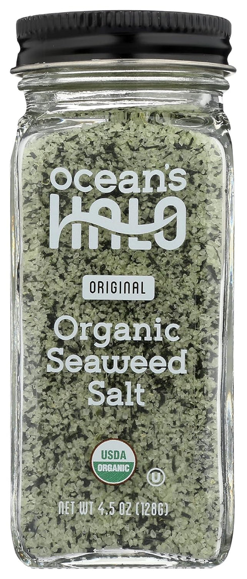 OCEANS HALO Organic Seaweed Salt, 4.5 OZ