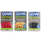 Goya Canned Bean Sampler - Black Beans, Red Kidney Beans, Chickpeas, Organic