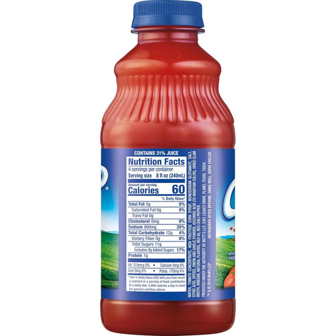 32 oz (Pack 12), Clamato Original Tomato Cocktail, fl bottle of Flavored With Tomato Juice & Spices, Perfect Mixer