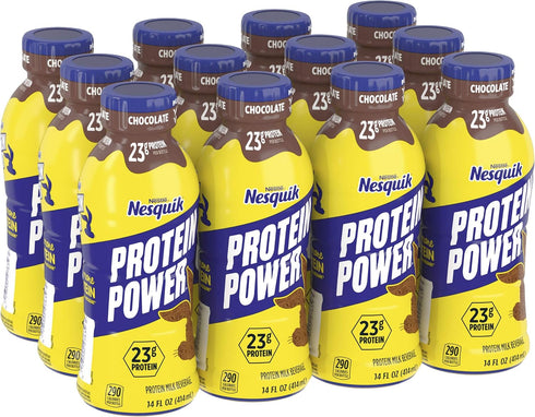 Nesquik Protein Power Chocolate Milk, 168 Fl Oz