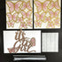 ALISSAR New Double Sided Rose Gold Butterfly Baby Shower Cake Topper Set, It's A Girl Cake Topper & 16 Pink Butterflies