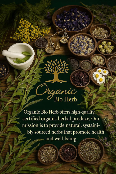 Organic Bio Herbs Premium Dried Marigold Flowers, Natural Herbal Tea & Culinary Use, 2 Oz