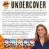 70-Count, Undercover Snacks Chocolate Quinoa Crisps - Milk Chocolate | Individually Wrapped Crisps | Gluten Free