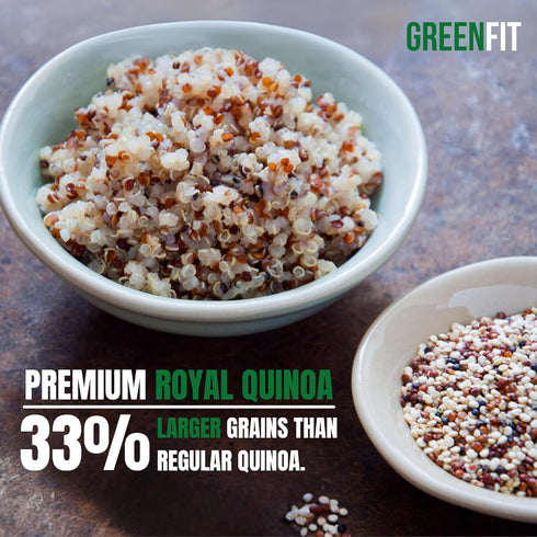 OA QUINOA (5 Lb) Now Greenfit | Royal Organic Tri Color Quinoa