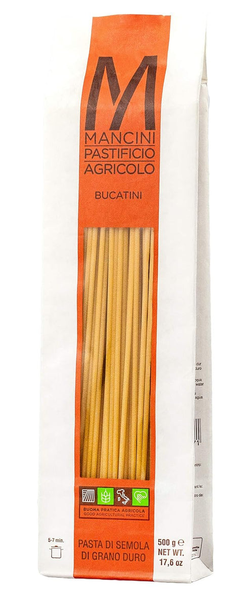 Mancini Pastificio Agricolo Pasta Mancini Bucatini 500 Gram (Pack of 4)