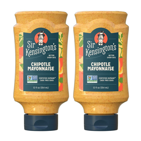 Sir Kensington's Mayonnaise 2 Count Chipotle Mayo Gluten Free Non- GMO Project