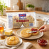 12.5 oz (pack 1) Duffys Crumpets British Breakfast Bread, Soft and Airy, Perfect for Toasting, Holds Butter and Jam