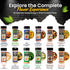 D.F. LUXURY 12 Set Spice Supreme - Seasonings and Spices for Cooking - Piece Spice Supreme Gift Plus Measuring Spoon