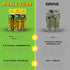Immediately 2.4 oz, 24 Pack Pickle Juice Sports Drink Shots, Extra Strength - Relieves Cramps - Electrolyte Pickle