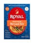 Royal Hyderabadi Biryani Kit - Authentic White Basmati Rice, Paste, and Whole