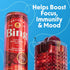 (12oz/12pk) 5 120mg BING Energizing Juice Beverage Original Cherry Made with REAL Juice! Low Calorie; B-Vitamins