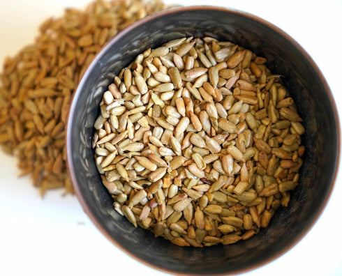 DM Sweets Roasted Raw Sunflower Seed Meats - 2 lbs of No Salt Shell