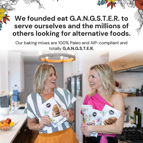 eat G.A.N.G.S.T.E.R. Sugar Cookie Mix - Allergy-Friendly Baking Mix, Grain-Free, No Dairy, Nuts, Gluten, Dairy