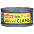 Snow's Wild Caught Minced Clams Canned, 6.5 oz Can - Gluten Free, Keto Friendly, 5g Protein Per Serving, 99% Fat Free