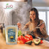 #1 2 LB 100% Organic Bulgur Wheat Fine - Non-GMO, Grown in USA, Natural Wheat Berries, Resealable Bag by Jiva Organics