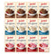 Junket Ice Cream Mix Bundle - 4 Vanilla, 4 Chocolate, 4 Strawberry