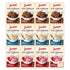 Junket Ice Cream Mix Bundle - 4 Vanilla, 4 Chocolate, 4 Strawberry