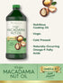 3 16 oz Carlyle Macadamia Nut Oil | x Bottles | Premium Cold Pressed | Food Grade | Vegetarian, Non-GMO, Gluten Free |