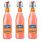 Lorina Sparkling Soda Water Blood Orange Flavor, Prestige Collection (25.4oz, 3-Pack) Naturally Flavored