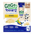 3 oz (Pack 4), GoGo squeeZ yogurtZ Banana, of Kids Snacks Made from Real Yogurt and Fruit, Pantry Friendly, No Fridge