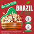 1 (16oz) Raw Brazil Nuts - Pound, - Natural, Unsalted, Shelled, No Preservatives, Kosher Certified - Natural, Fresh