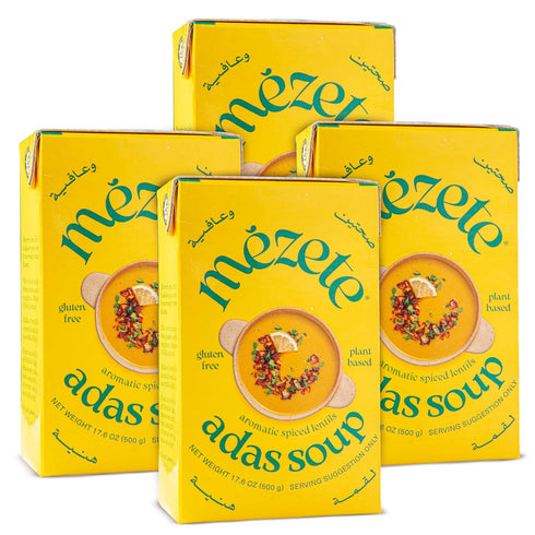 Mezete All-Natural Lentil Soup | Traditional Middle Eastern Recipe | Heat &