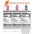 Pack, 12 Oz (Pack 18) Gatorade Thirst Quencher, Grape Berry, Strawberry Variety Fl