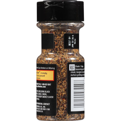 McCormick Grill Mates Smoky Montreal Steak Seasoning, 3.4 oz (Pack of 6)