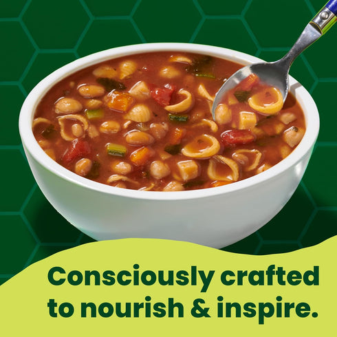 16.3 oz Pacific Foods Organic Tuscan-Style White Bean Minestrone Soup, Can