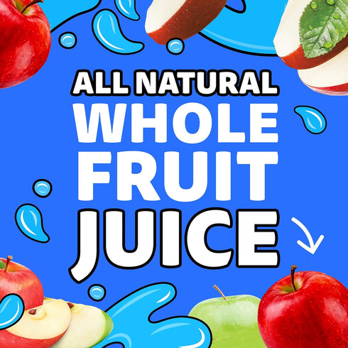 100% 40 Casepack, 4 10 Capri Sun Apple Juice from Concentrate with added ingredients Pouches, ct Boxes of Pouches