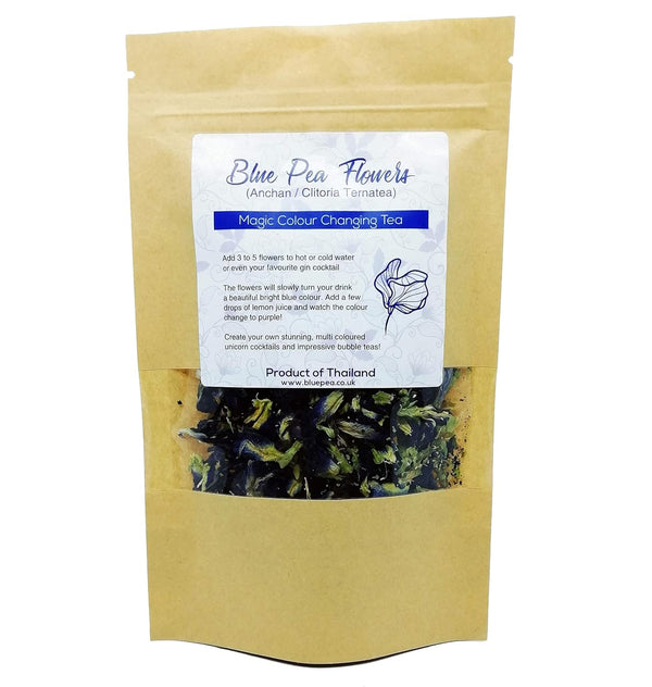 GOOD ACTIVE Dried Blue Butterfly Pea Flower Clitoria ternatea Herbs Herbal Healthy Tea Drink