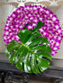 Generic 100 pack 2x50 Count packs Purple Dendrobium Fresh Cut Orchids or for Lei and Food Decorations (Red Sonia)