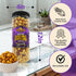 20 oz Stonehedge Farms Gourmet Caramel Popcorn Clusters | Reclosable Container | Mix Of Pop corn, Cashews, Almonds