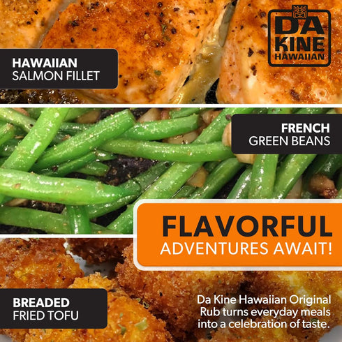 Da Kine Hawaiian Premium BBQ Dry Rub Seasoning, Authentic Gluten-Free Blend for Smoking, Grilling & Cooking (1 Pack)