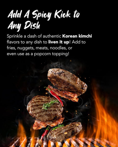 Funtable Kimchi Seasoning, 4.2oz, Authentic Korean Flavor Powder