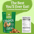 Pack 3, 5 oz Almond Brothers Roasted Cashews - of Hand Crafted Cinnamon Glazed Roasted Cashews, Gluten-Free, Non-GMO