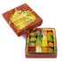 Sukhadia Sweets - Red Bandhani Temple Box - 20oz Premium Assorted Mithai