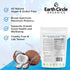 Earth Circle Organics Pure Coconut Water Powder - Electrolyte Supplement, 8oz (Pack of 1)