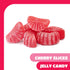 2 Pack Cherry Slices Jelly Candy - Pound Bulk - Nostalgic Candy for Office Bowls and Holiday Buffets - Gelatin Free