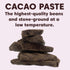100% (8 227g) Wilderness Poets Organic Cacao Paste - Made from Stone Ground, Raw Cacao Beans Ounce