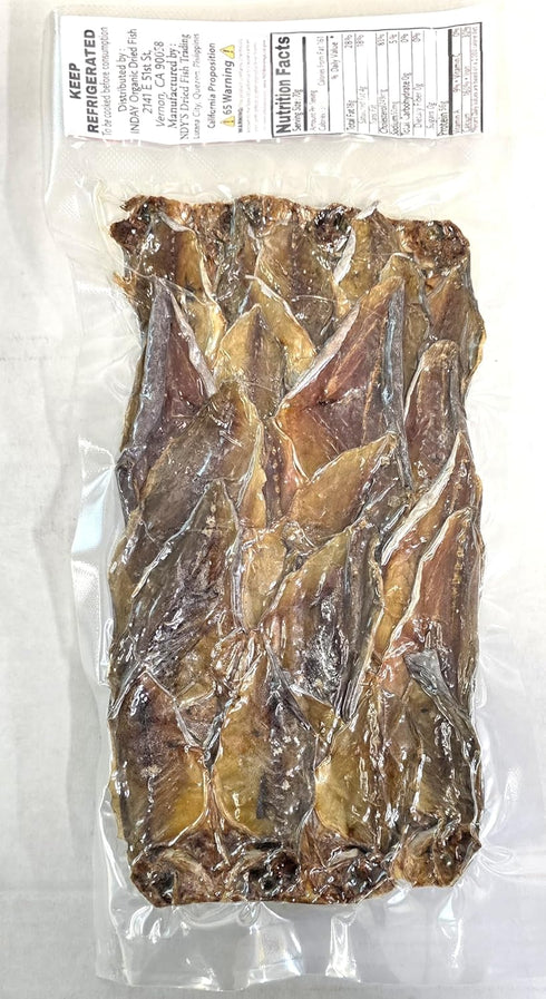 Ndy's 100g, 3 Pack, Danggit Itim Dried Rabbitfish, Unsalted, Product of Philippines