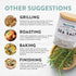 80+ (4.5 oz FLORIDA PURE Rosemary Sea Salt - Mineral Sea Salt, Natural, Unrefined, Non Iodized - for Baking, Cooking