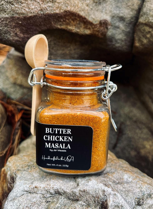 4 oz. Gourmet Butter Chicken Masala - | Handcrafted, authentic Indian spice blend, perfect for poultry, curries