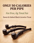 60, La Pipette Gourmet Black Licorice Pipes - Old Fashioned Individually Black Wrapped Candy Liquorice - Sweet