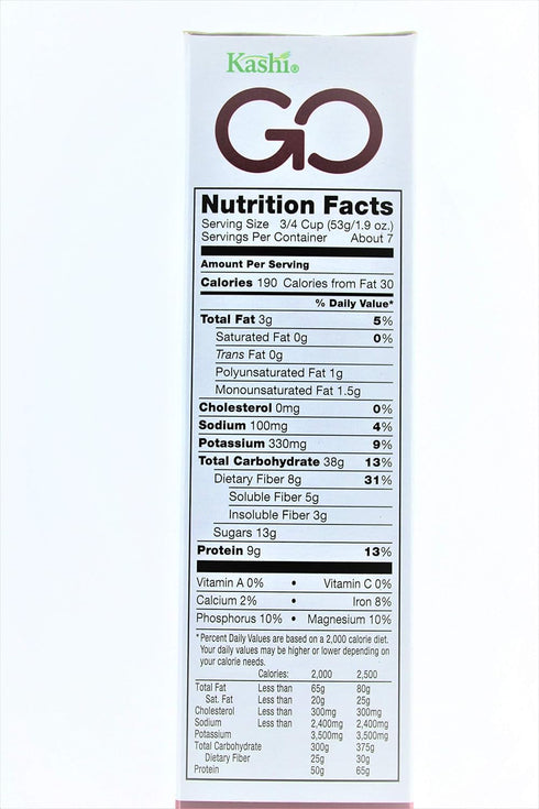 13.8oz (pack 3)3 Kashi GoLean Crunch Cereal