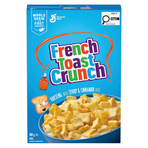 General Mills 380 French Toast Crunch Cereal grams - Imported from Canada