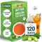 LeafLea 120 Bitter Melon Tea Bags, 100% Pure Bitter Melon Fruit. Supports